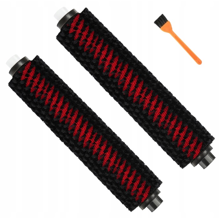 Set 2 perii de curatare Bisanti, pentru statia de incarcare Roborock S7 MaxV Ultra si S8 Pro Ultra, material rezistent, reutilizabile