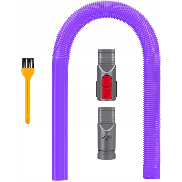 Duza flexibila, Bisanti, pentru aspiratoare Dyson, 87 cm, cu 2 adaptoare