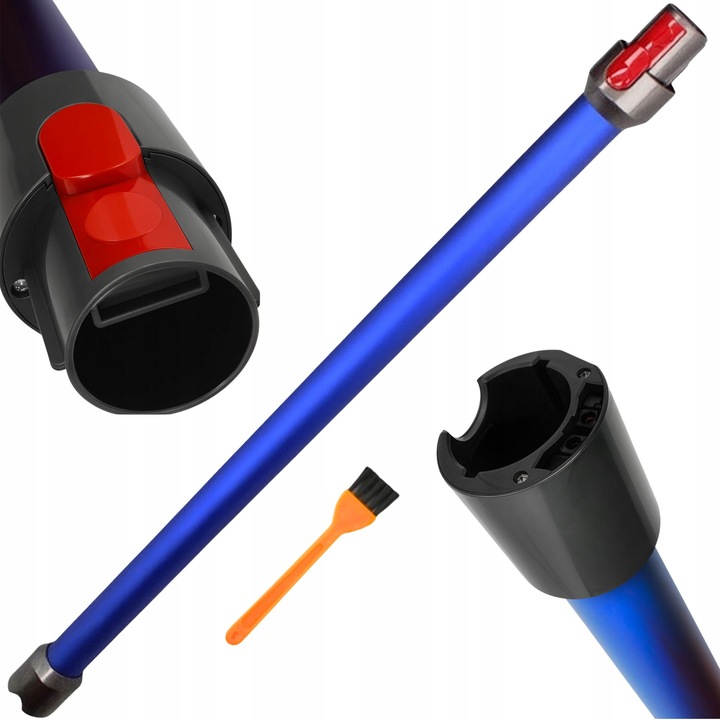 Телескопична тръба Bisanti за прахосмукачки Dyson V7 V8 V10 V11 V15, 72см, син цвят, комплект с безплатна четка