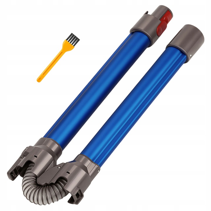 Гъвкава и сгъваема тръба за прахосмукачки Bisanti, съвместима с модели V7, V8, V10, V11, от алуминий, с безплатна четка