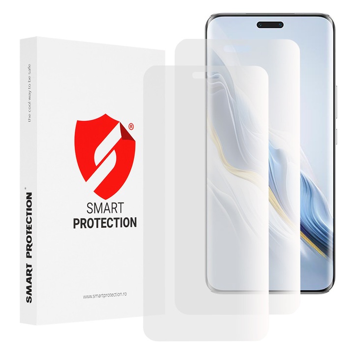 Фолио за Honor Magic6 Pro, Регенериращо се, Smart Protection, Прозрачно
