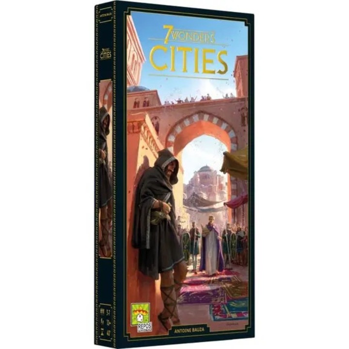 Repos Production, 7 Wonders - Разширение за градове - Ново издание 2020, Настолна игра, Възраст 10+, 3-7 играчи