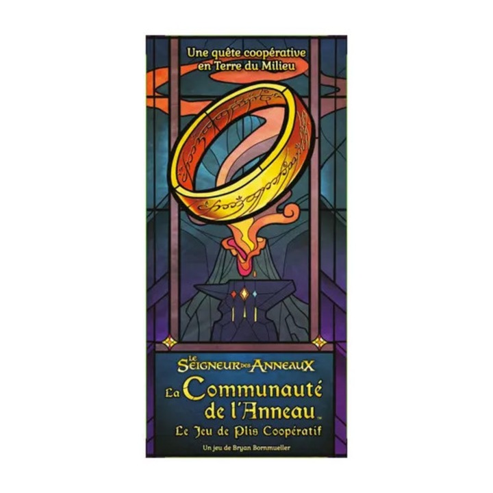 Стратегическата игра на Asmodee, „Задругата на пръстена“, е кооперативна игра с вземане на трикове