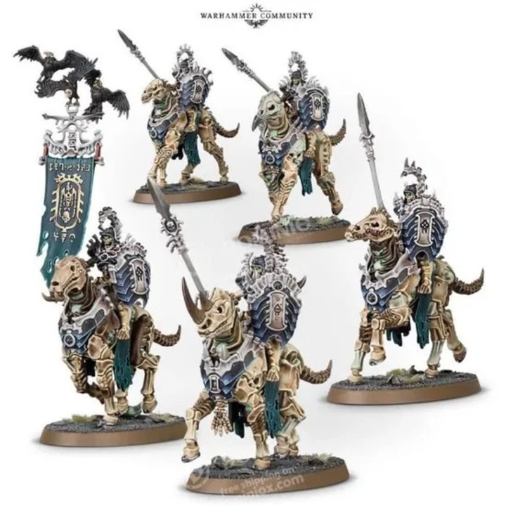 Работилница за игри - Age of Sigmar: Ossiarch, Bonereapers, Kavalos, Deathriders