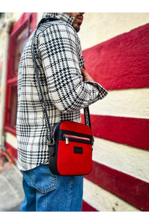 Férfi táskák, Chekich, 366302, Piros, Standard