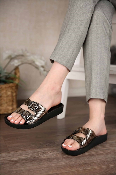 Női papucs, Moda Trend, 303291, Arany, 36