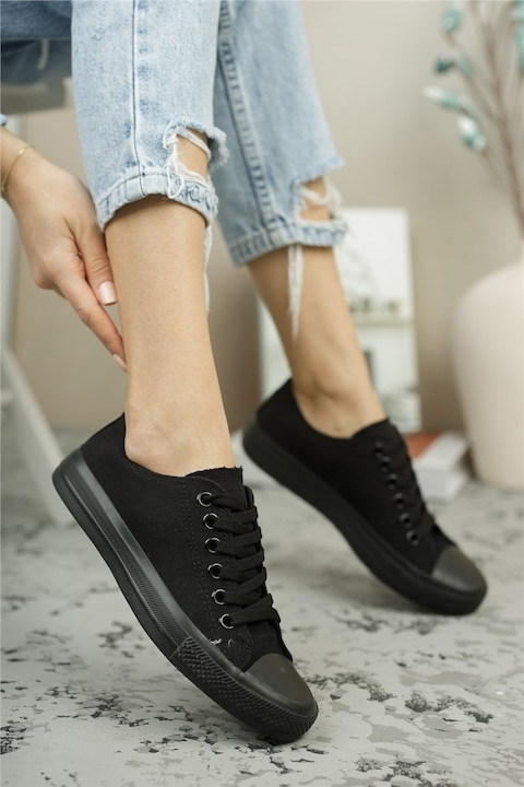 Pantofi sport damă, Riccon, 325779, Negru, 37