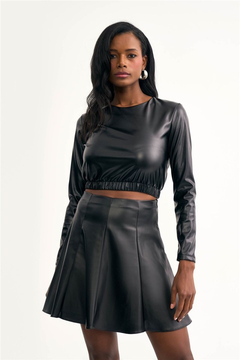 Poli, Piele artificială, Base, 323057, Negru, 40