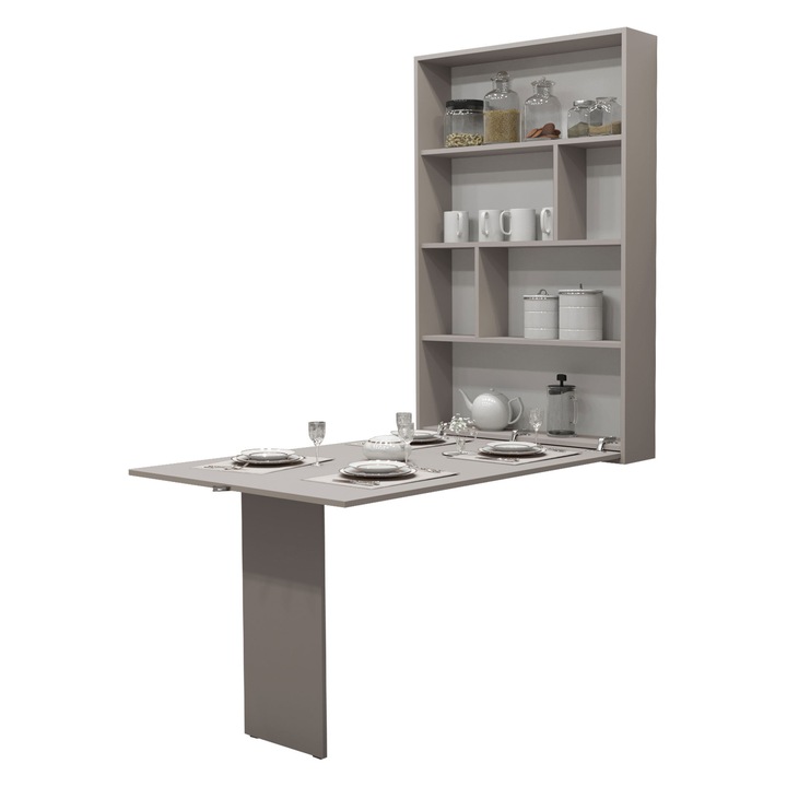 Masa extensibila de perete Eden, MIRJAN24, casmir, 149x85x203 cm