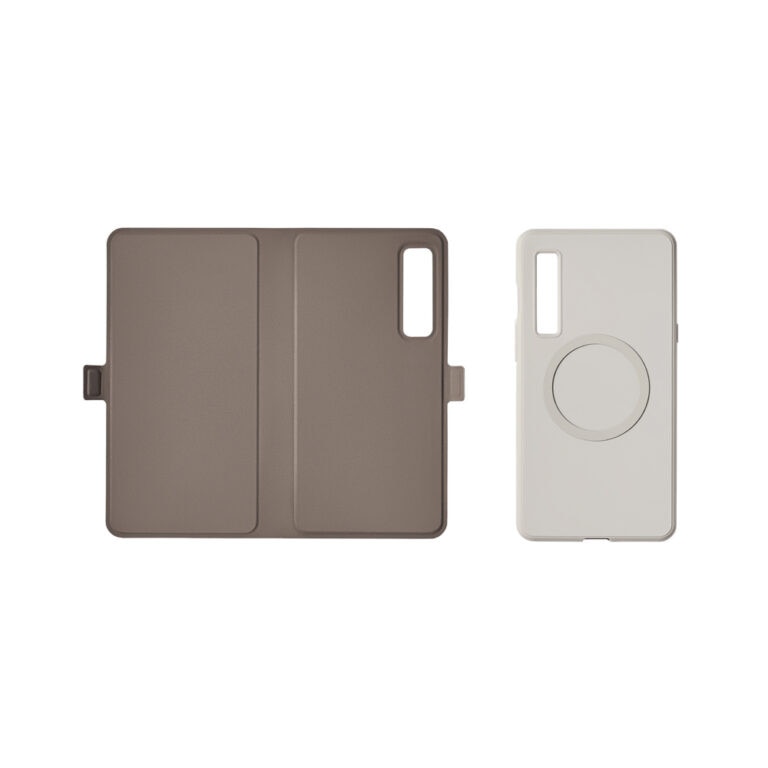 Husa magnetica 2-in-1 pentru BOOX Palma 2, stand si protectie completa, Crem