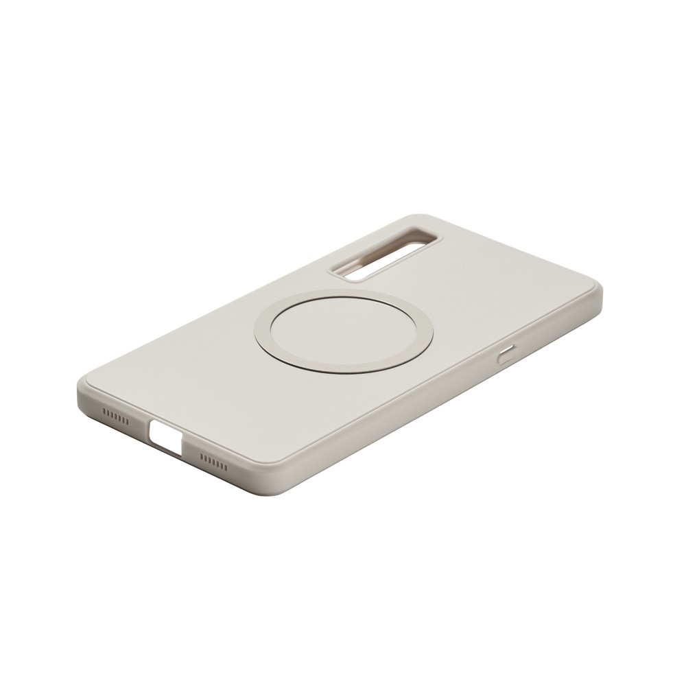 Husa magnetica 2-in-1 pentru BOOX Palma 2, stand si protectie completa, Crem
