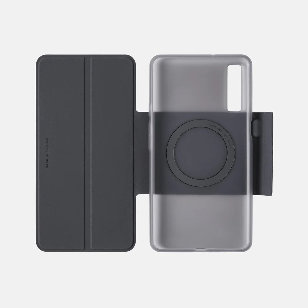 Husa magnetica 2-in-1 pentru BOOX Palma 2 Pro, stand si protectie completa, Midnight Blue