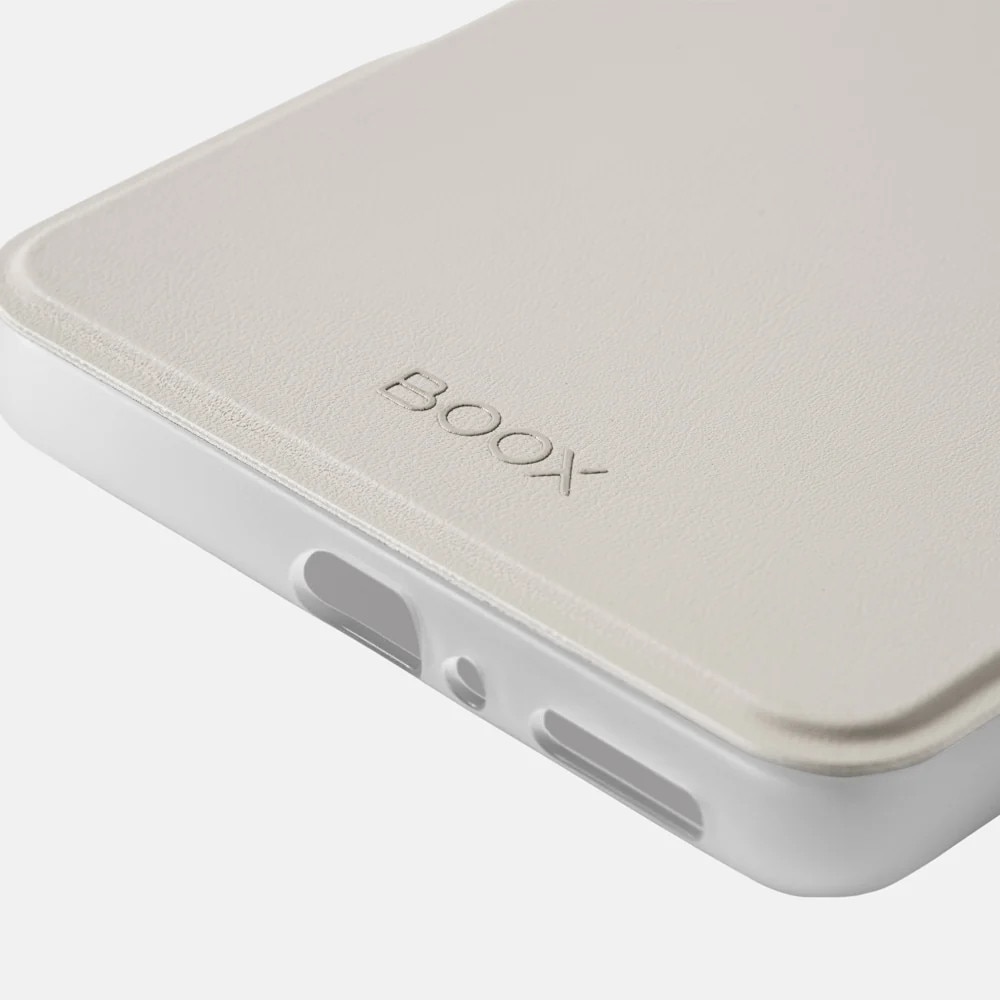 Husa magnetica 2-in-1 pentru BOOX Palma 2 Pro, stand si protectie completa, Bej