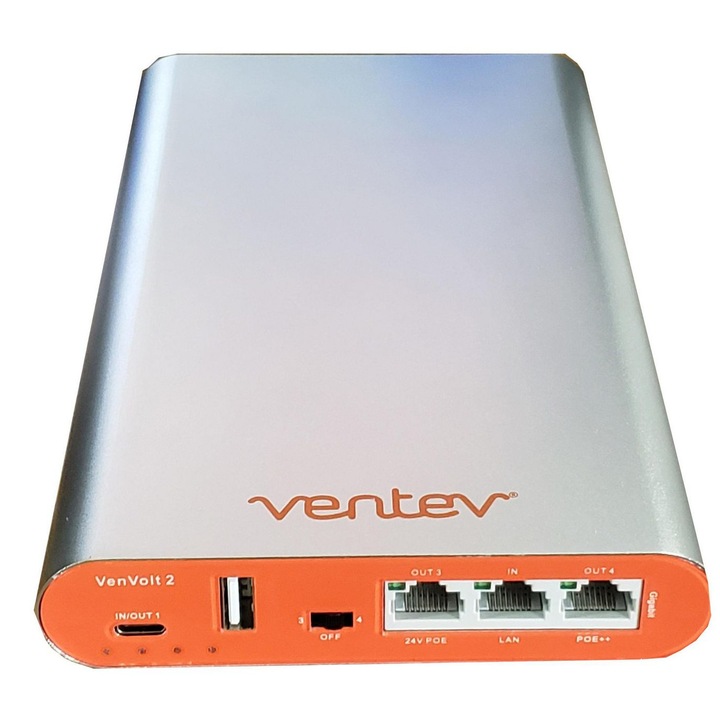 Baterie Ventev VenVolt V2, 26400 mAh, Aluminiu, Li-Po