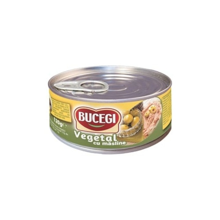 Pasta Vegetala cu Masline, Bucegi, 6 x 120 g