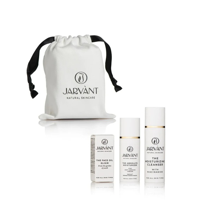 Mini arckrém készlet, 15ml niacinamid hidratáló gél, 10ml hidratáló krém, 3ml regeneráló elixír