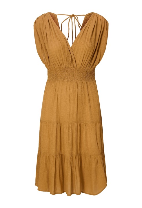 LingaDore, Rochie de plaja cu decolteu in V, Maro