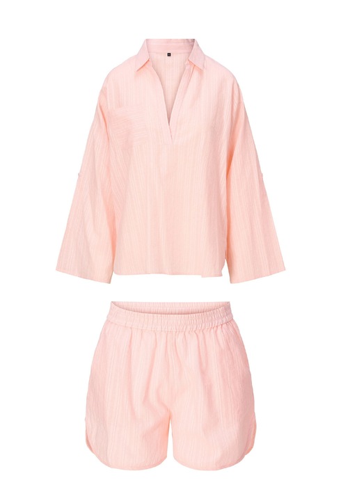 LingaDore, Pijama cu dungi, Portocaliu