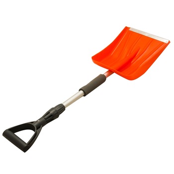 Lopata pentru zapada Snow Angel, coada telescopica din aluminiu, extensibila, 112 cm, Portocaliu Lopata pentru zapada Snow Angel, coada telescopica din aluminiu, extensibila, 112 cm, Portocaliu