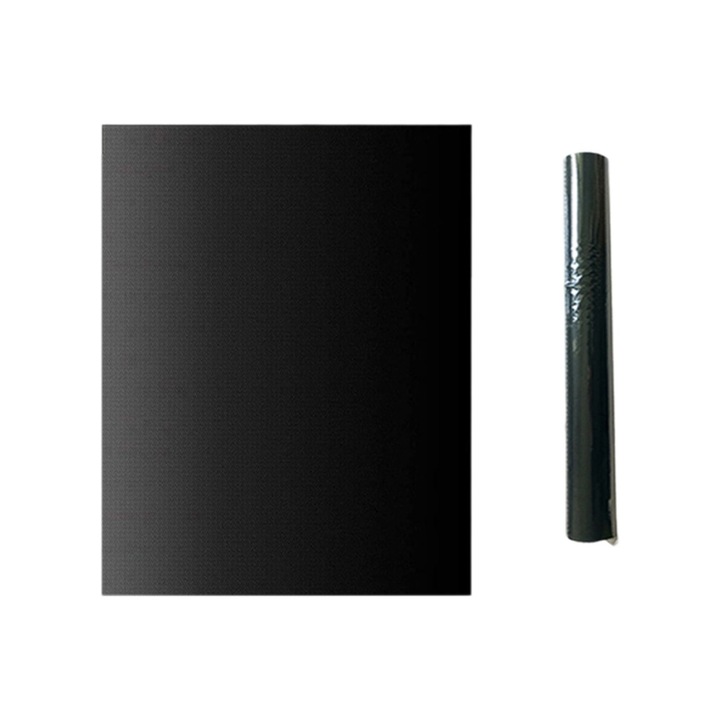 Covoras pentru cuptor din fibra de sticla cu Teflon LR-20260824-28816, antiaderent, rezistent la temperaturi inalte, negru, 13 x 18 cm