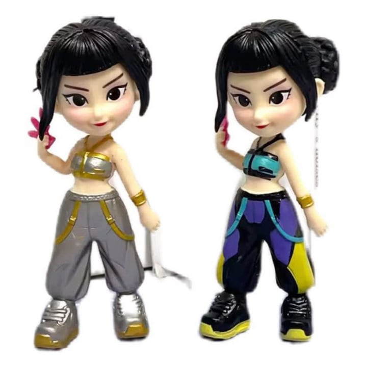 Figurina Zoey huntrix fetele k pop demon hunters, misterybag, 10 cm, BimBimBo