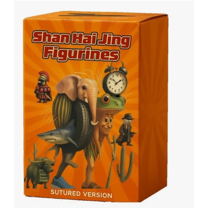 Cutie surpriza Figurina Breloc VICTINY Italian Brainrot cu sunete 5.5 cm, 6 modele, multicolor