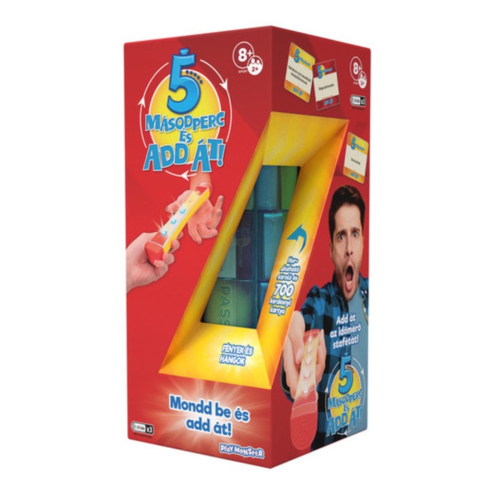 Joc de societate, Kensho, 5 secunde si preda!, 2-8 jucători, 8+ ani