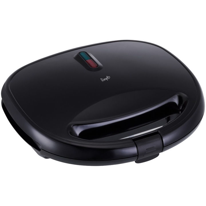 Sandwich-Maker SIMPL SSM750-24, 750 W, Negru