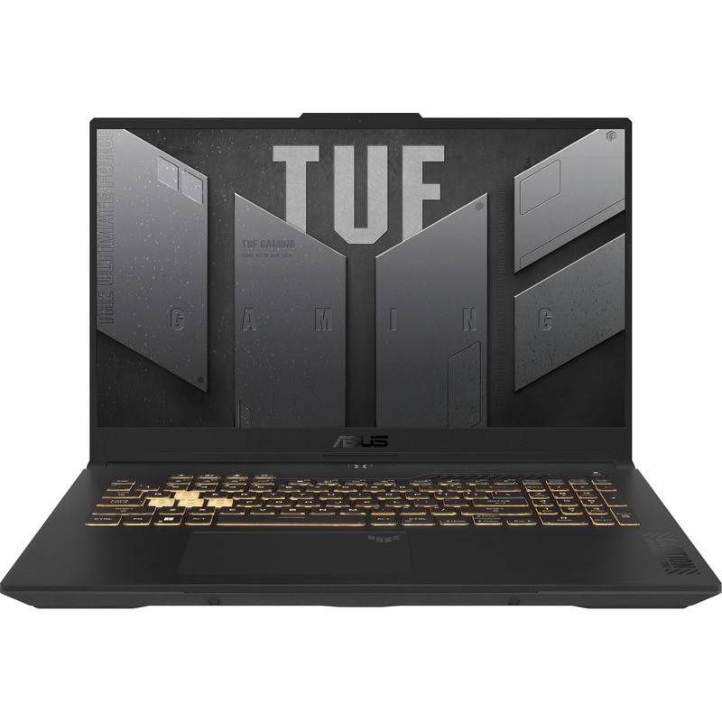 Laptop Gaming Asus TUF F17 FX707VJ Procesor Intel® Core™ 5 210H 12M Cache, up to 4.80 GHz, 17.3" FHD 144Hz, 16GB, 1TB SSD, nVidia GeForce RTX 3050 @6GB, Negru/Gri