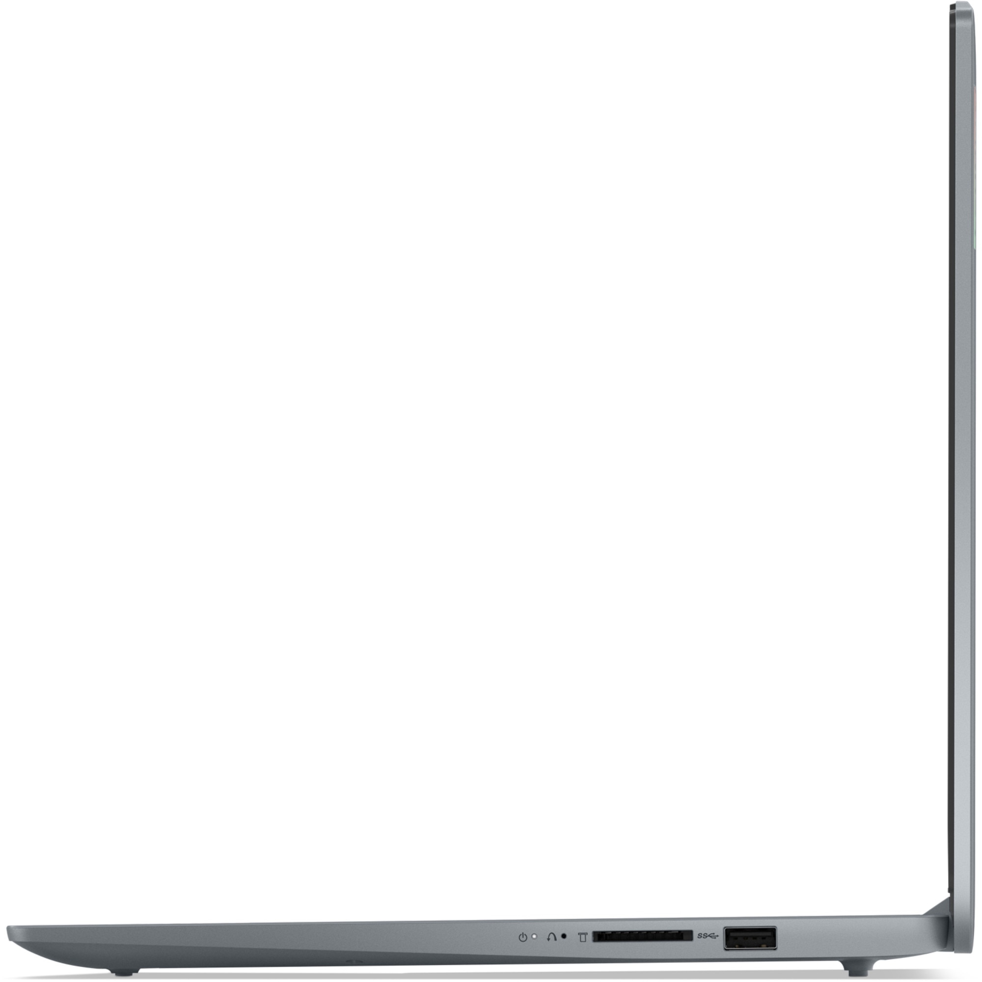 Laptop Lenovo IdeaPad Slim 3 15AMN8, Office, 15.6 inch, AMD Ryzen 5 7520U pana la 4.3GHz, 8GB RAM, 256GB SSD, AMD Radeon 610M Graphics, No OS, Arctic Grey