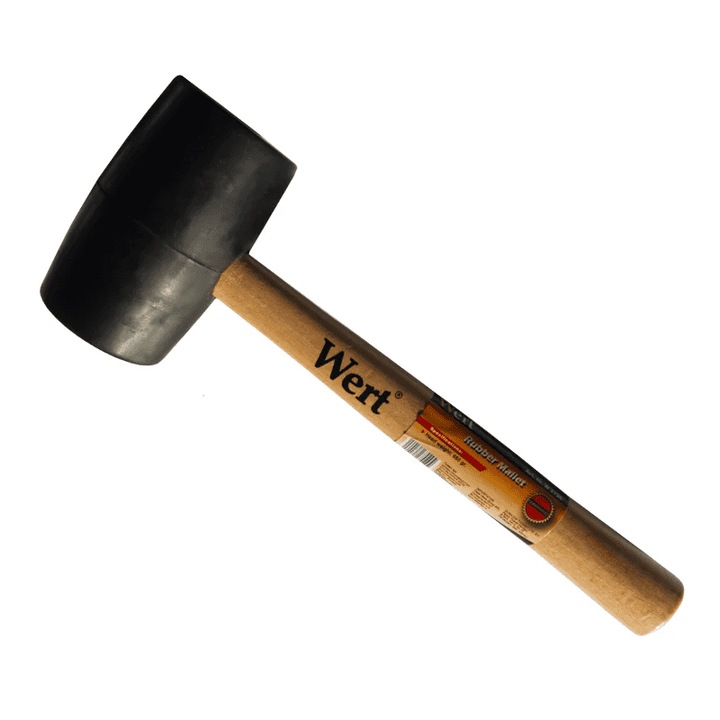 Ciocan de cauciuc Wert 2724, Ø53 mm, 340 g