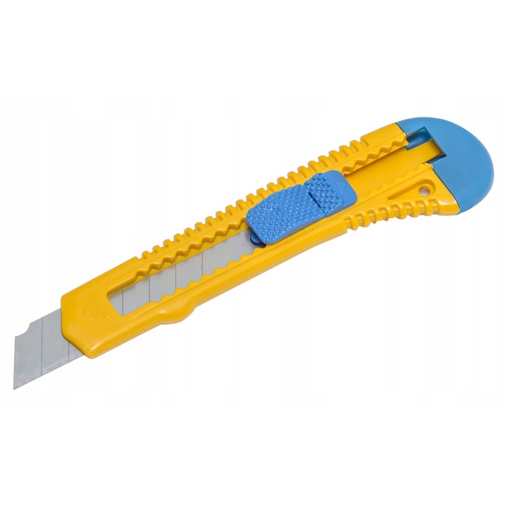 Set Cutter Cu Lame Interschimbabile, Neopak, Latime Lama 18 mm, Tip Lama Razuitor, Optiune De Schimbare A Lamelor Da, Tip Otel Carbon, Multicolor, 1 Cutter + 4 Lame De Rezerva