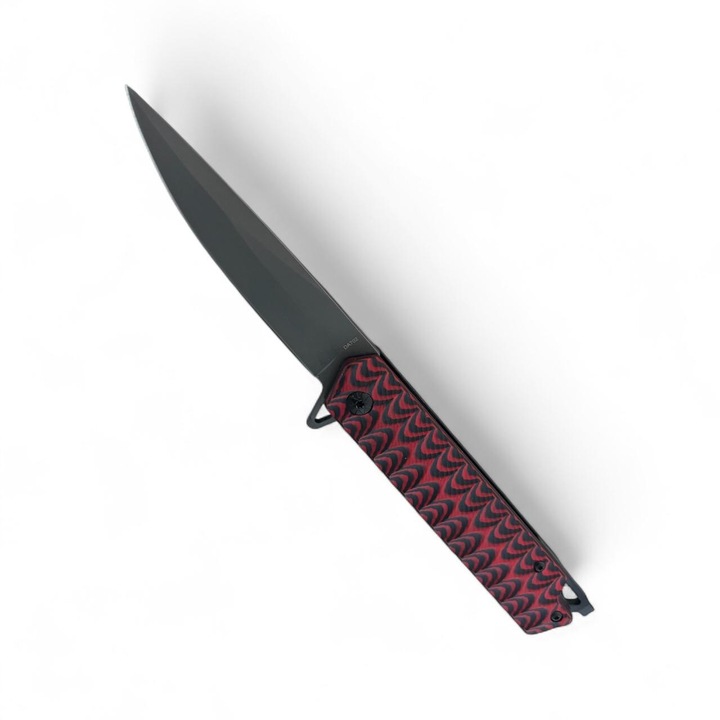 Briceag pliabil premium AVI®, lama 9.5 cm, lungime totala 22.5 cm, grosime lama 3 mm, 130 g, model DA702, AVI-5110