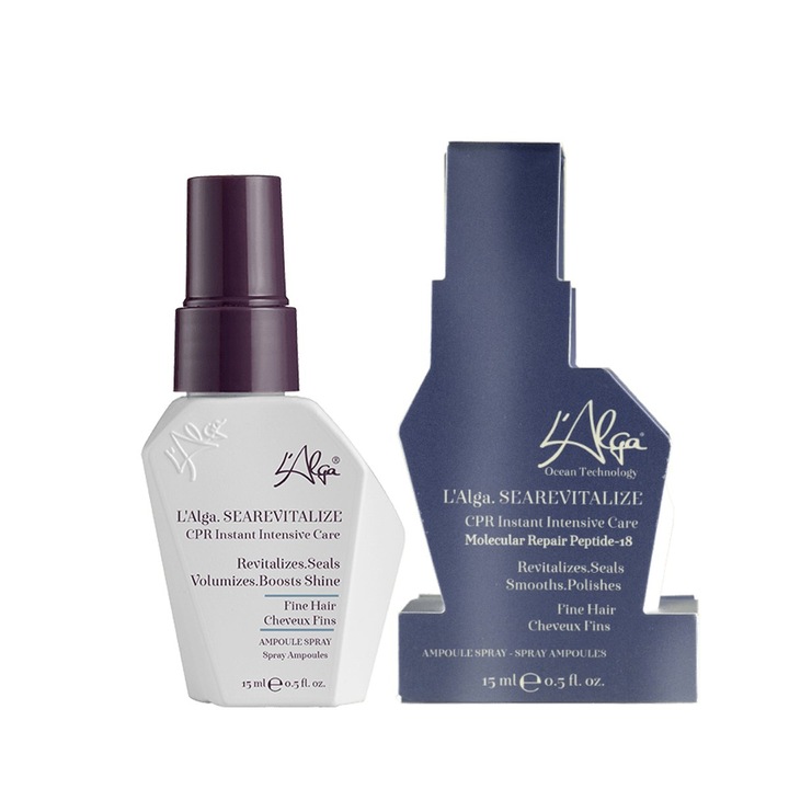 Fiola Spray Reparare Moleculara - pentru Parul Fin, Deteriorat - Searevitalize CPR P-18 -15ml — 15 ml