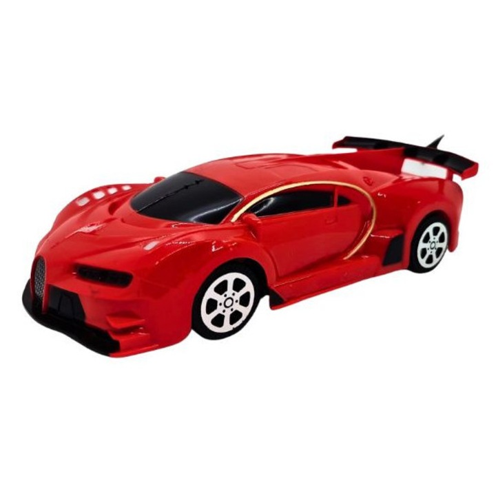 Masinuta sport RC, supercar roșu, 27 MHz, 20 cm