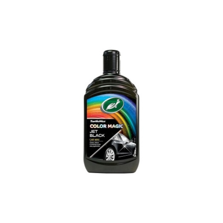 Pasta Polish 3 in 1 Color Magic Jet Black Wax Turtle Wax 500ml