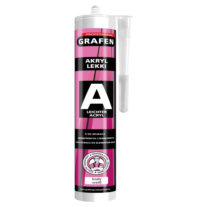 Silicon acrillic alb, Graffen Profesional 500g