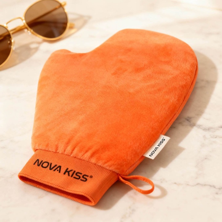 Professzionális kesztyű önbarnító felviteléhez, Orange Kiss Ritual NOVA KISS®