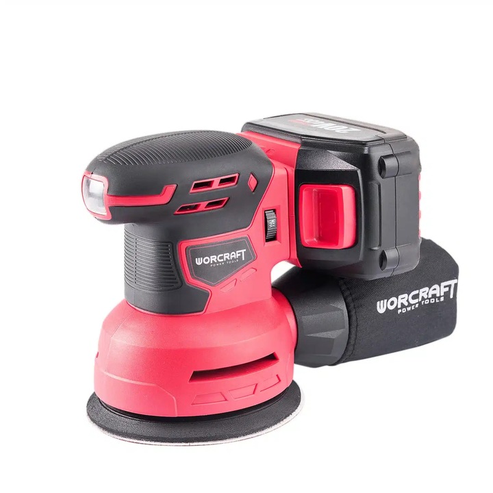 Акумулаторен орбитален шлайф Worcraft CRS-S20Li