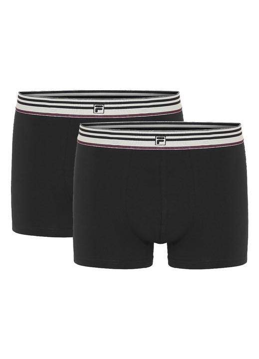 Boxeri barbati, Fila, set 2 perechi, negru