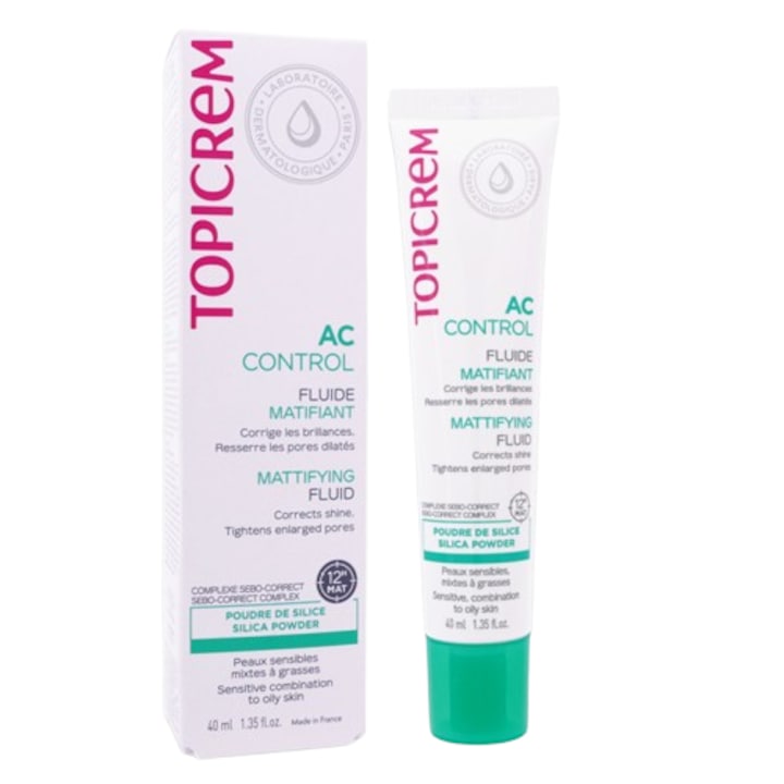 Fluid matifiant pentru ten TOPICREM AC CONTROL 40 ml