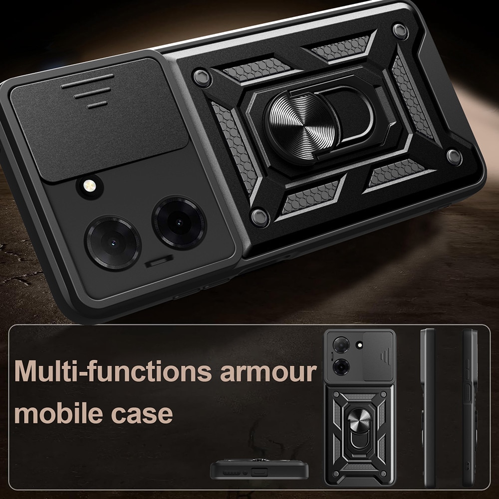 Husa pentru Honor X5c Plus - Techsuit CamShield Series - Black