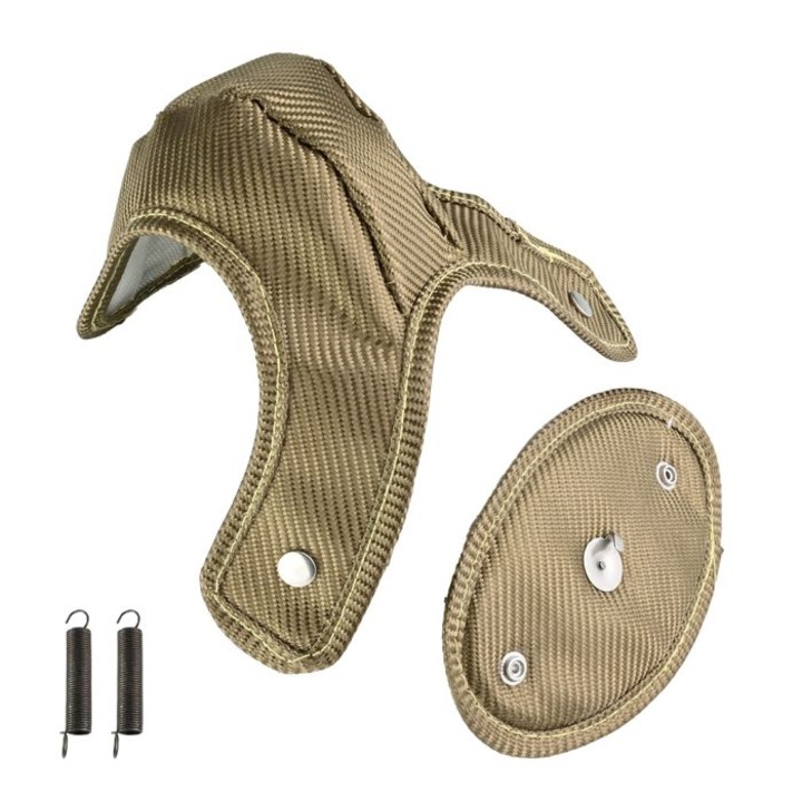 Izolație termică JRspec Turbo Blanket pentru VW Golf 7, Audi A3/S3, TT 1.8T-2.0T, material roca vulcanică, rezistență termică 1650C