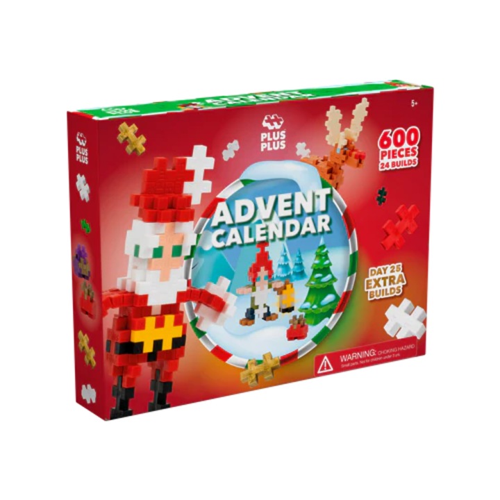 Plus-Plus építőkészlet, Adventi naptár - Mikulás világa