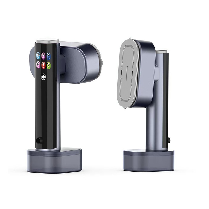 Aparat De Calcat Cu Abur, Rqiurpn, 5 Moduri Reglabile, portabil, 1300W, Incalzire 15 Secunde, Vertical Si Orizontal, Rezervor 200ml, Display LED, Pentru Haine, Draperii Si Calatorii, Negru