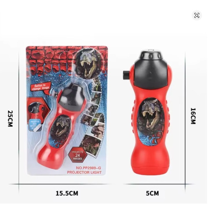 Проектор фенерче с динозаври, 24 различни изображения