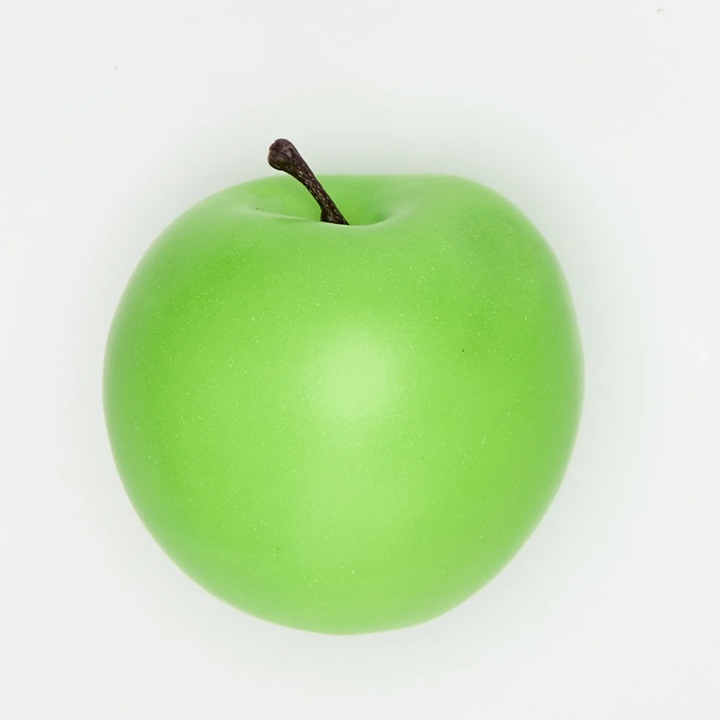 Măr artificial decorativ, Artificiale Rolio, roșu sau verde, 7x8, 5cm, 1 bucată