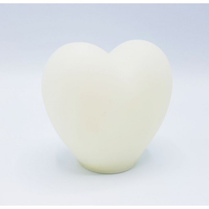 Lampa de lucru decorativă LED în formă de inimă, schimbare culori, cu baterii, de noapte