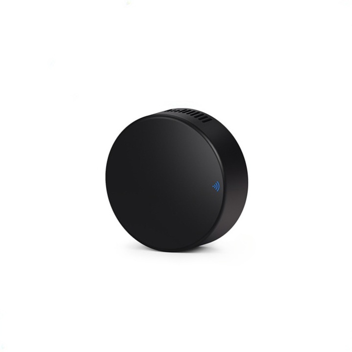 Telecomandă universală ORBER 2-in-1 cu infraroșu și RF 433MHz, WiFi + Bluetooth, acoperire 360, control vocal