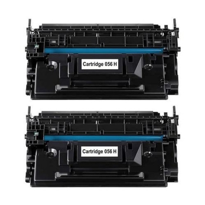 Комплект от 2 тонера CAN056H Черни с чип 21000 страници съвместими с CANON I-SENSYS MF 553DW, I-SENSYS MF 552DW, IMAGECLASS MF 543DW, I-SENSYS LBP-325X, I-SENSYS MF-542X, I-SENSYS MF-543X, LBP-320, 325, 540, 542, 543X Canon 3008C002, 056H